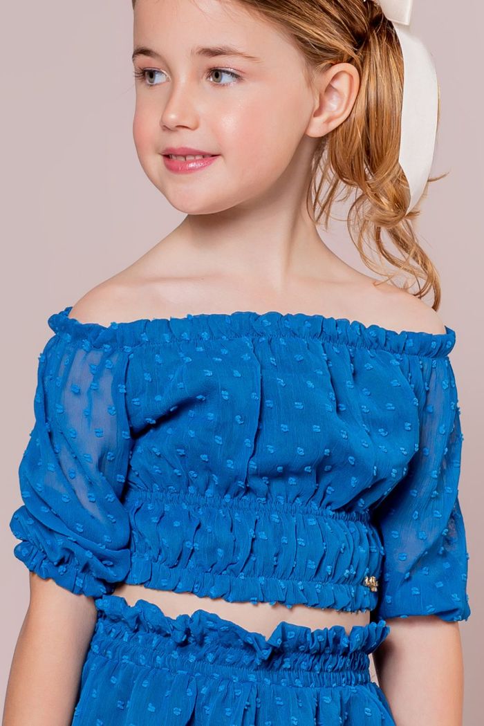 Conjunto de tecido poa