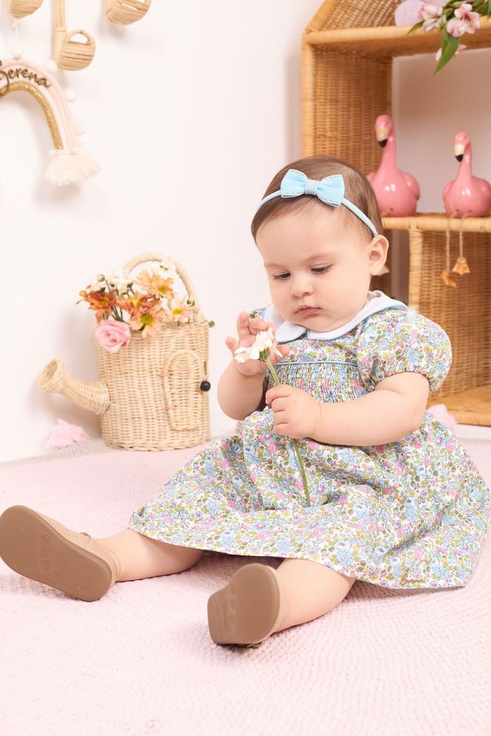 Vestido estampa de florzinhas