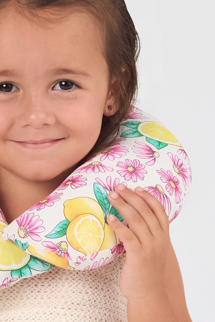 Alomofada estampada de viagem