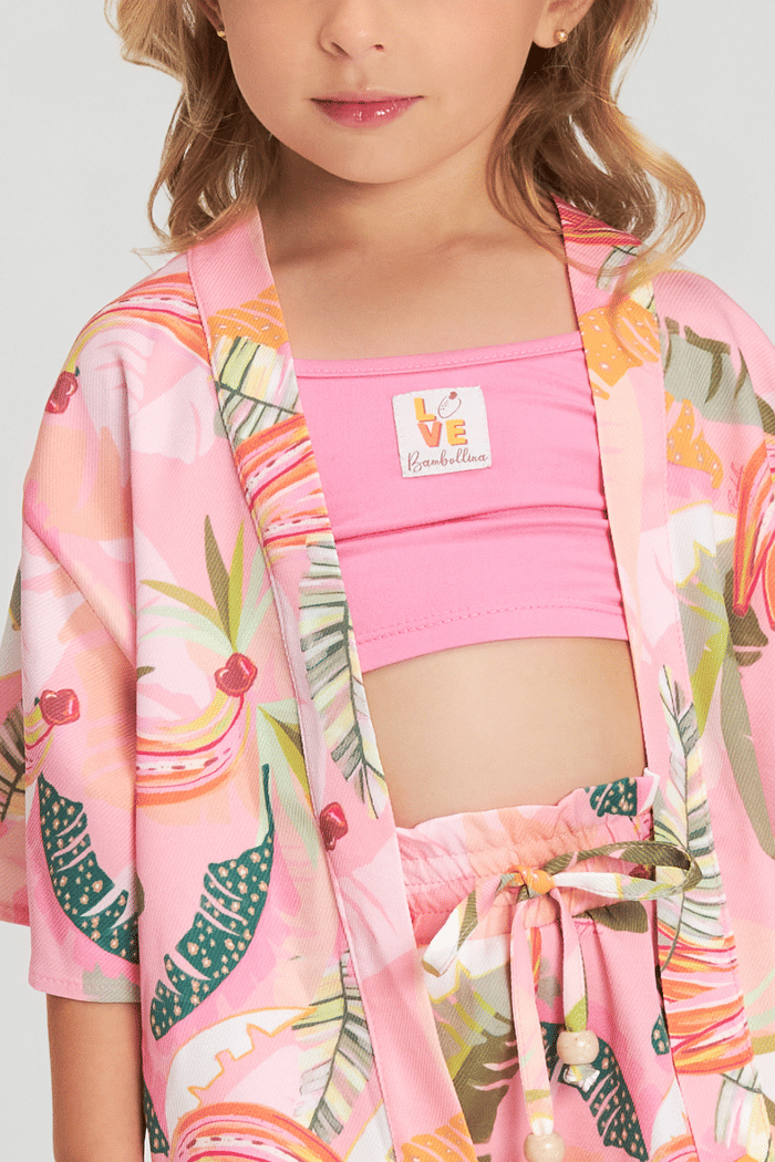 Conjunto kimono regata e short