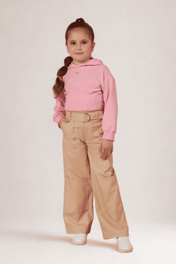 Moletom com ribanas e capuz