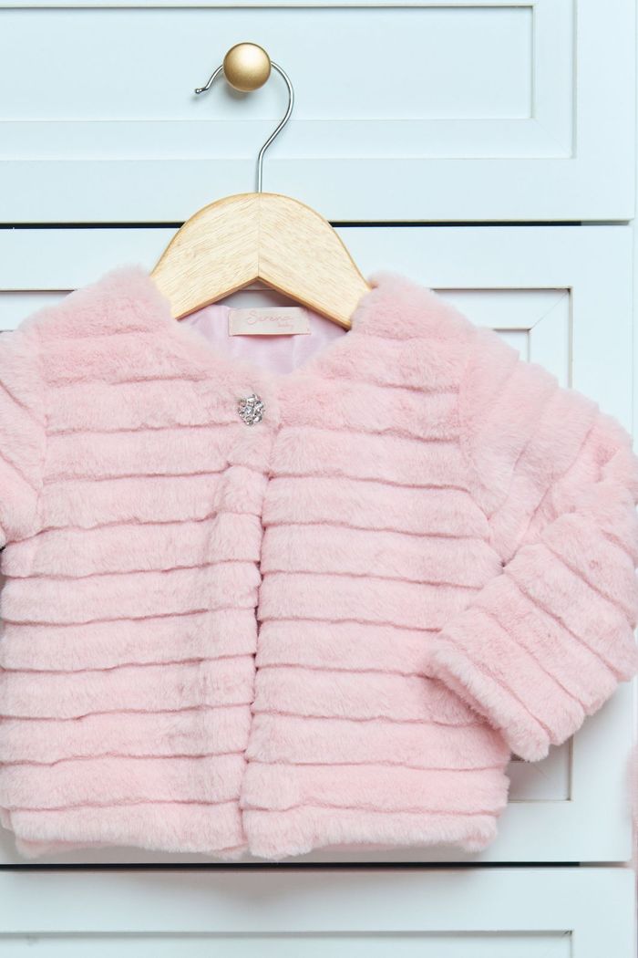 Casaco baby de pele
