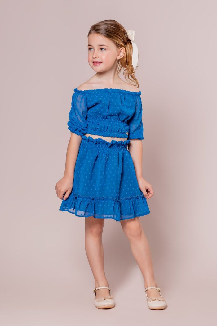 Conjunto de tecido poa