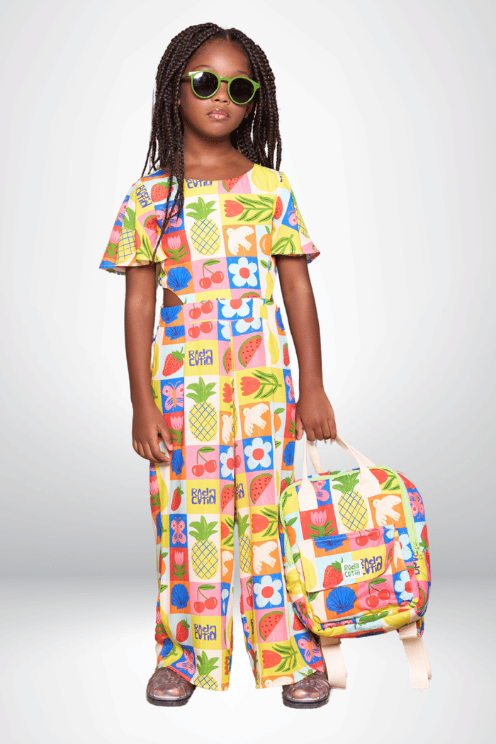 Mochila entampada e forrada