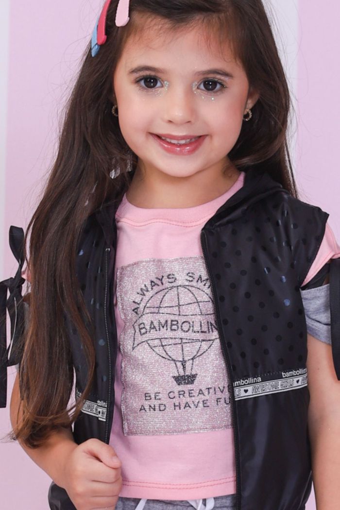 Blusa com detalhe na manga