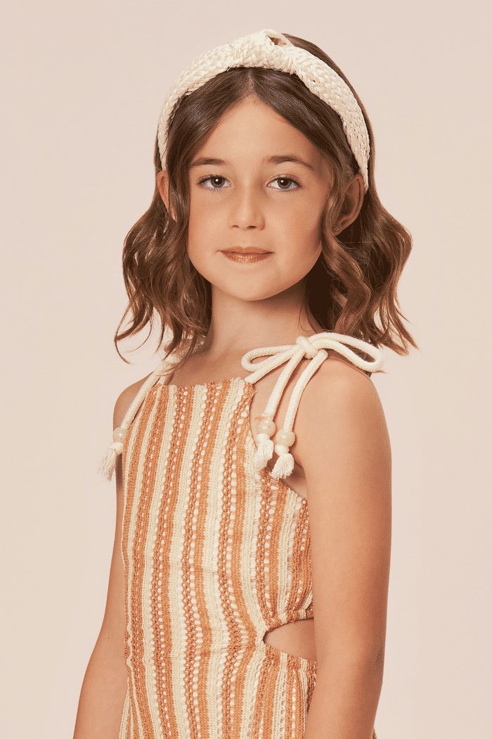 Vestido de malha tricô