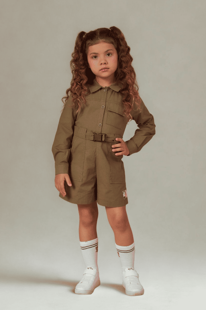 Macacão de sarja cotton