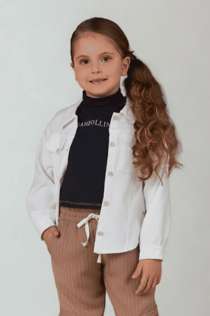 Camisa de veludo cotelê