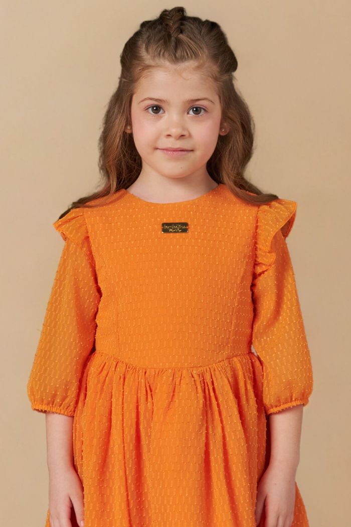 Vestido de chiffon ilusion