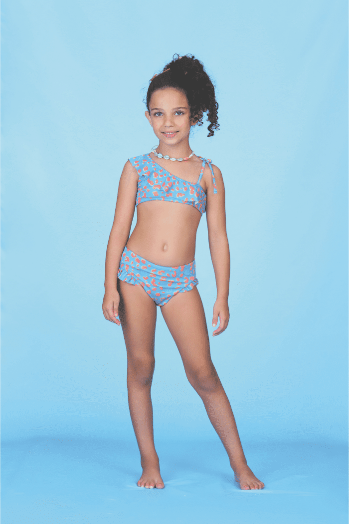 Conjunto biquíni estampado