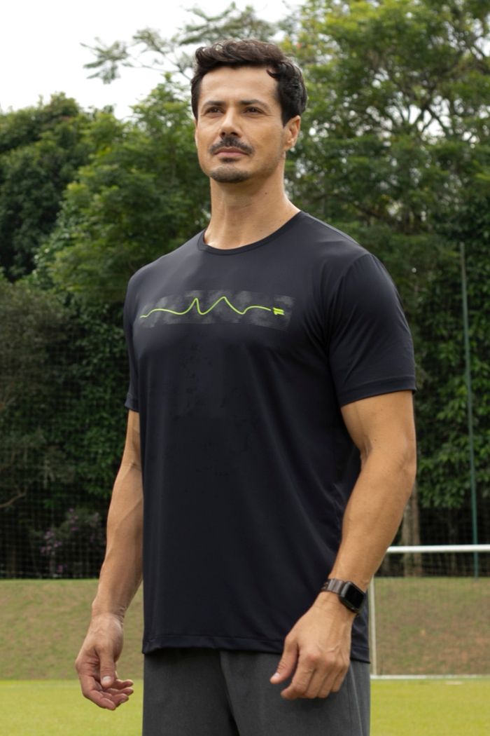 Camiseta Masculina Fitt-Dry Poliamida Solare UV50+