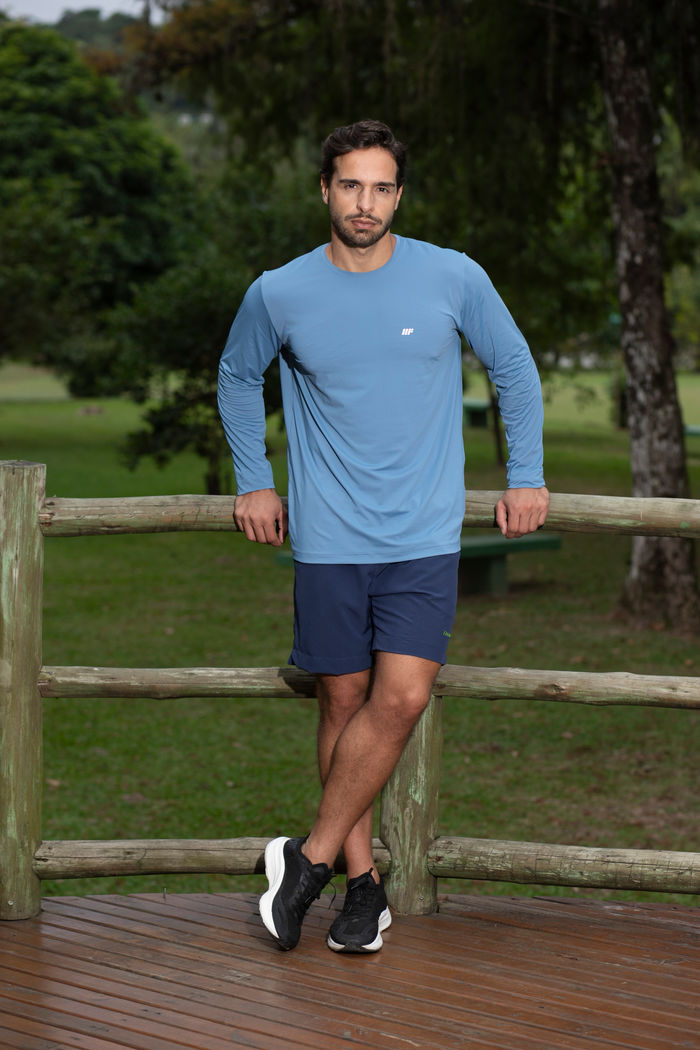 Camiseta Manga Longa Fitt-Dry Solare UV+50