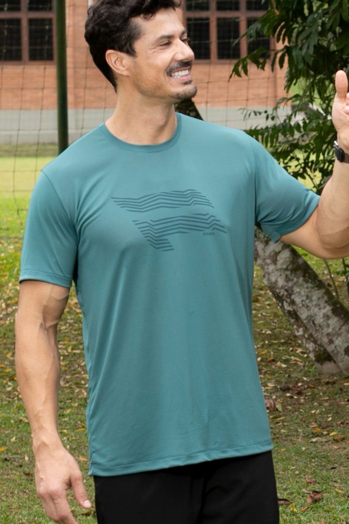 Camiseta Masculina Fitt-Dry Poliamida String