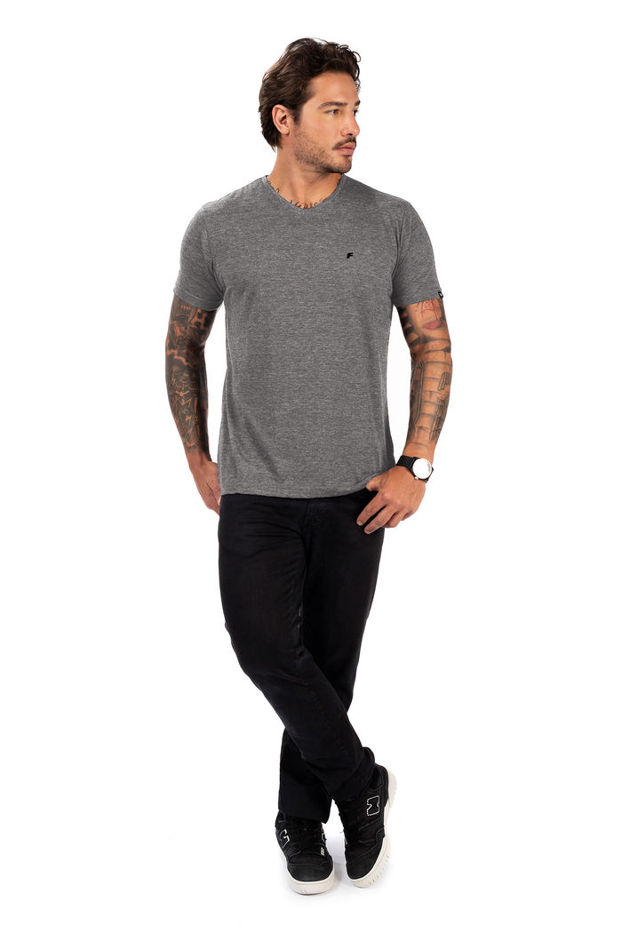Camiseta Malha Diferenciada Básica
