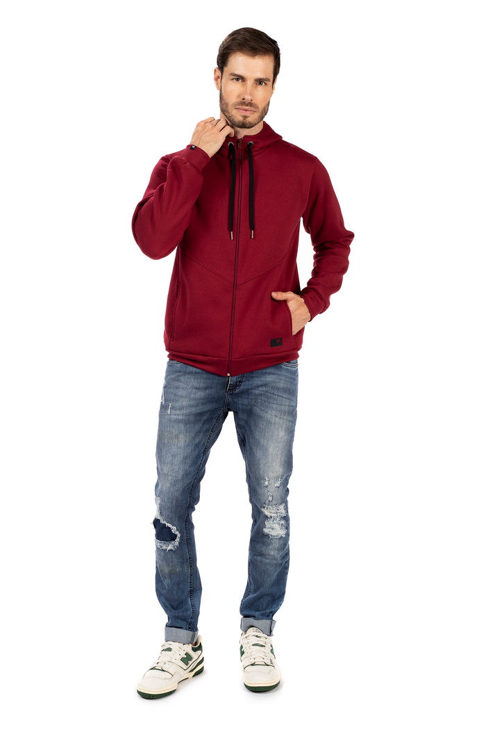 Jaqueta de Moletom com Capuz