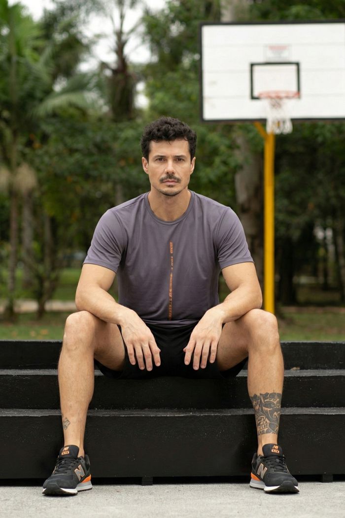 Camiseta Masculina Fitt-Dry Multifresh Proteção UV 50+