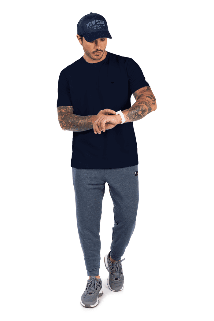 Camiseta Meia Malha Básica