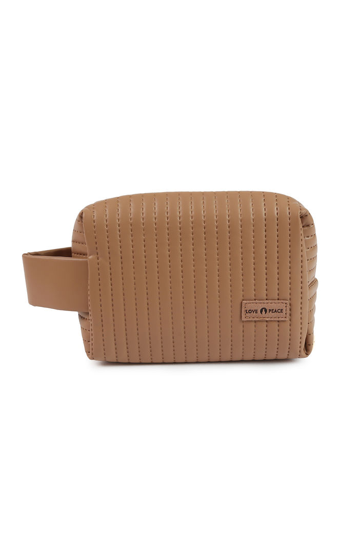 Estojo de Viagem Multifuncional Mini Toast Bag Maloa Café