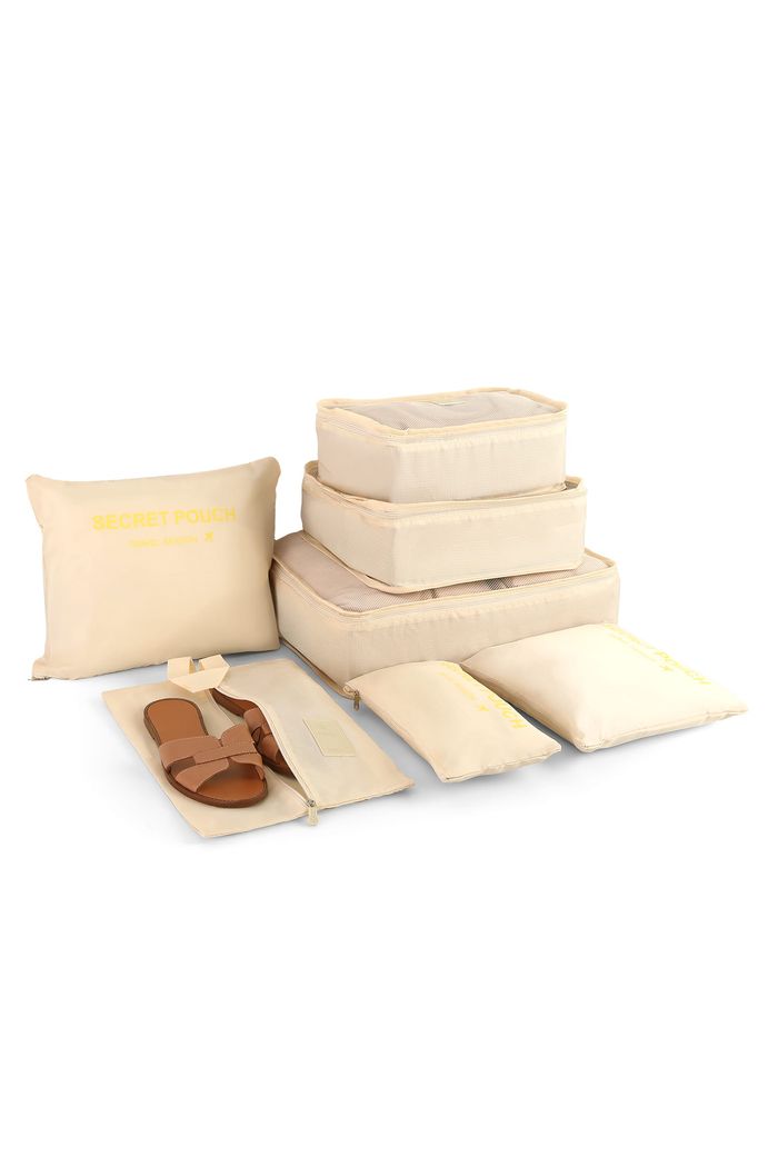 Kit Organizador de Mala 7 Peças Travel