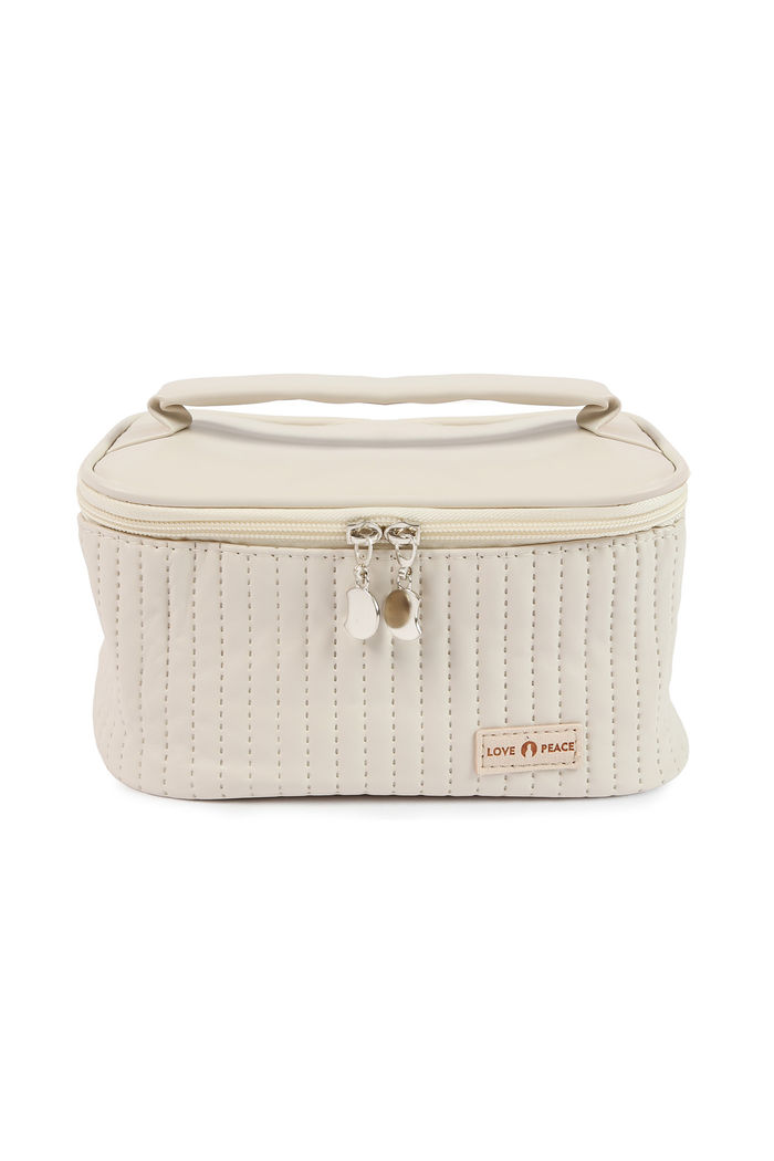 Nécessaire de Viagem Multifuncional Toast Bag Maloa Bege