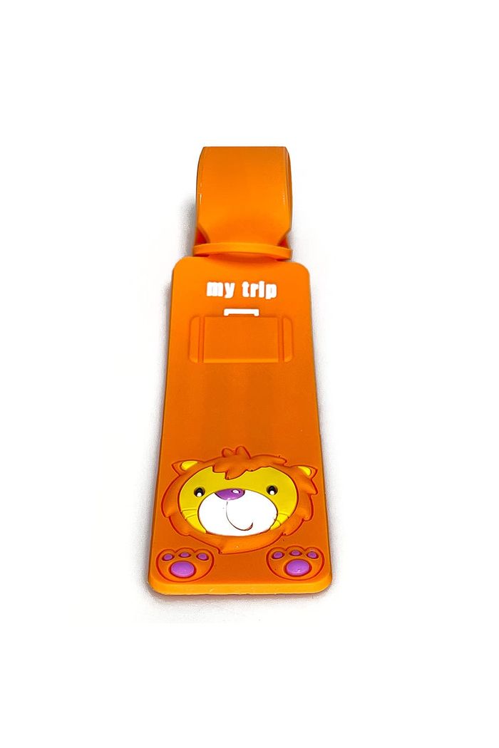 Tag de Malas My Trip Maloa Leão Laranja