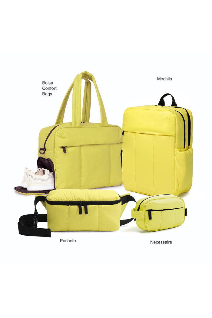 Kit de Viagem Confort Bag Maloa Amarelo