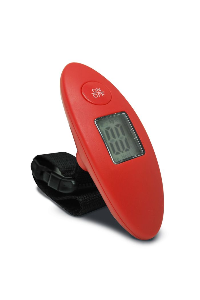 Balança Digital Portátil Para Mala Yins Vermelho
