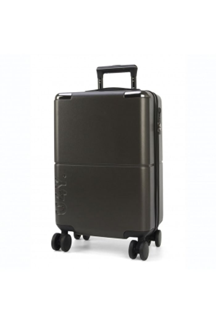 Mala de Viagem Pequena de Bordo 10kg com Expansor Katerini Grafite