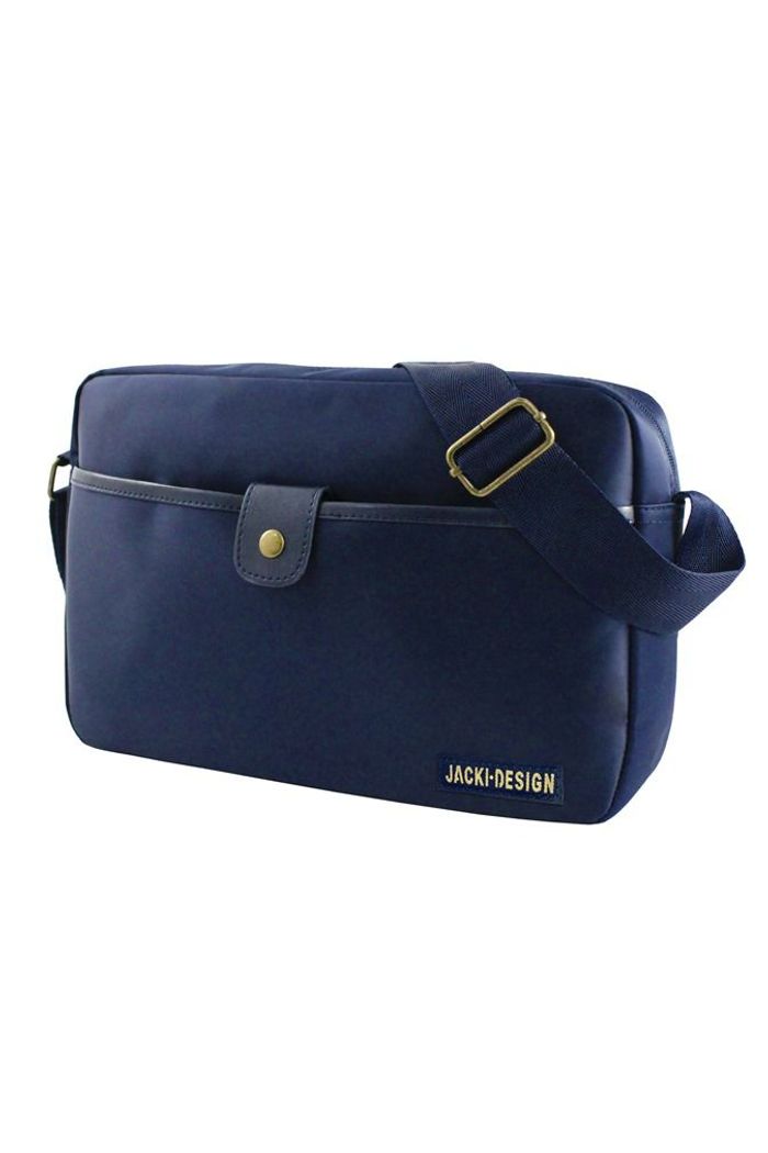 Bolsa Transversal Masculina Azul