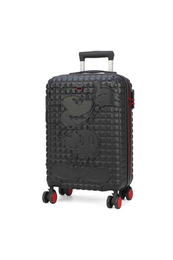Mala de Viagem Pequena de Bordo 10kg Mickey Mouse Preto