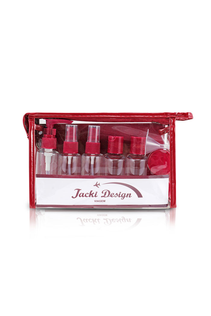 Kit de Frascos para Viagem de 10 Peças Vinho