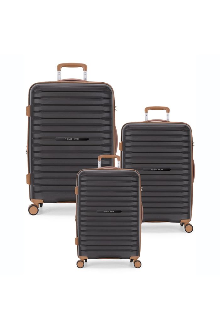 Kit de 3 Malas de Viagem Polipropileno com Expansor La Paz