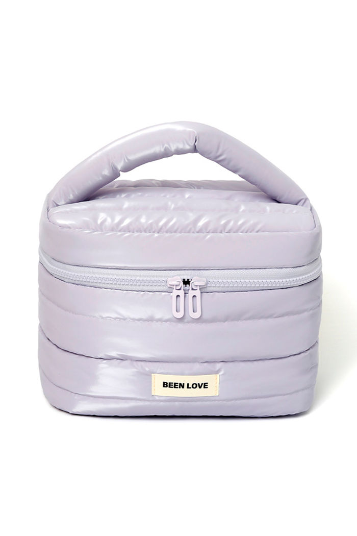 Nécessaire de Viagem Multifuncional Puffer Maloa Lilás