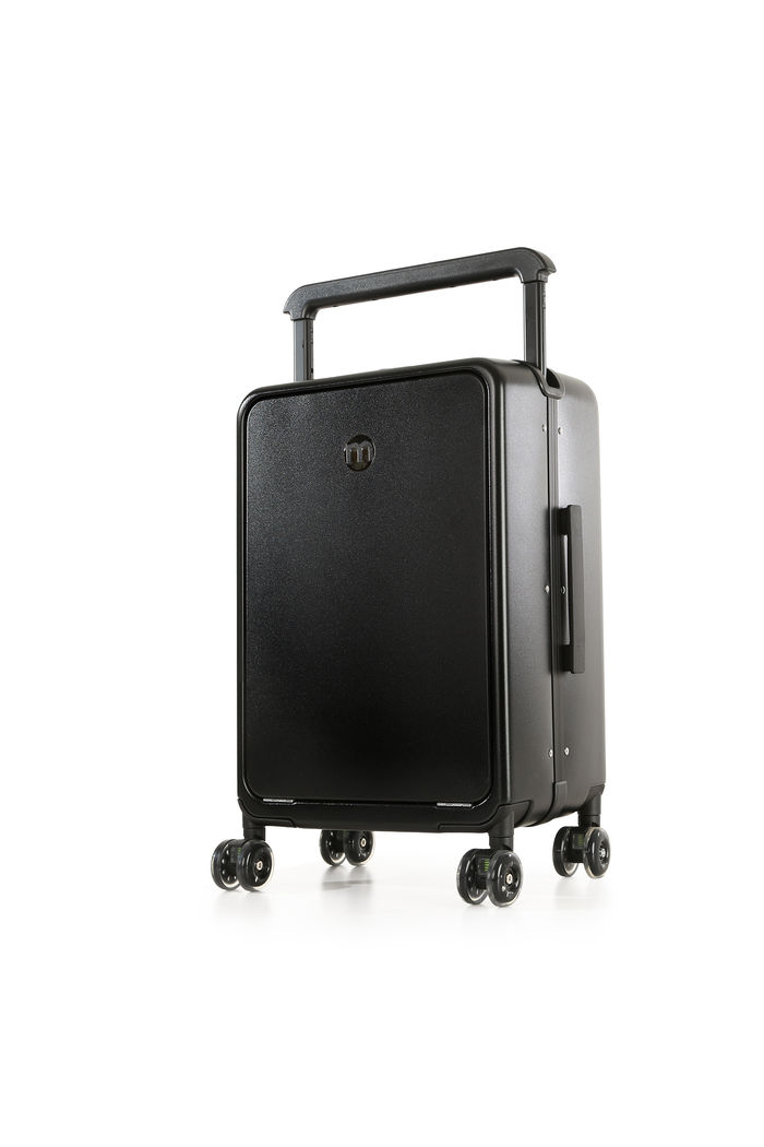 Mala de Viagem Pequena de Bordo 10 kg Policarbonato Chicago Maloa Preto