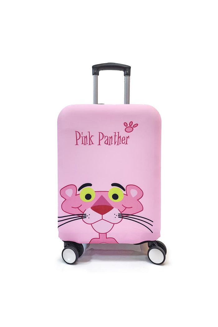 Capa de Mala Maloa Alça Tradicional Pantera Cor de Rosa