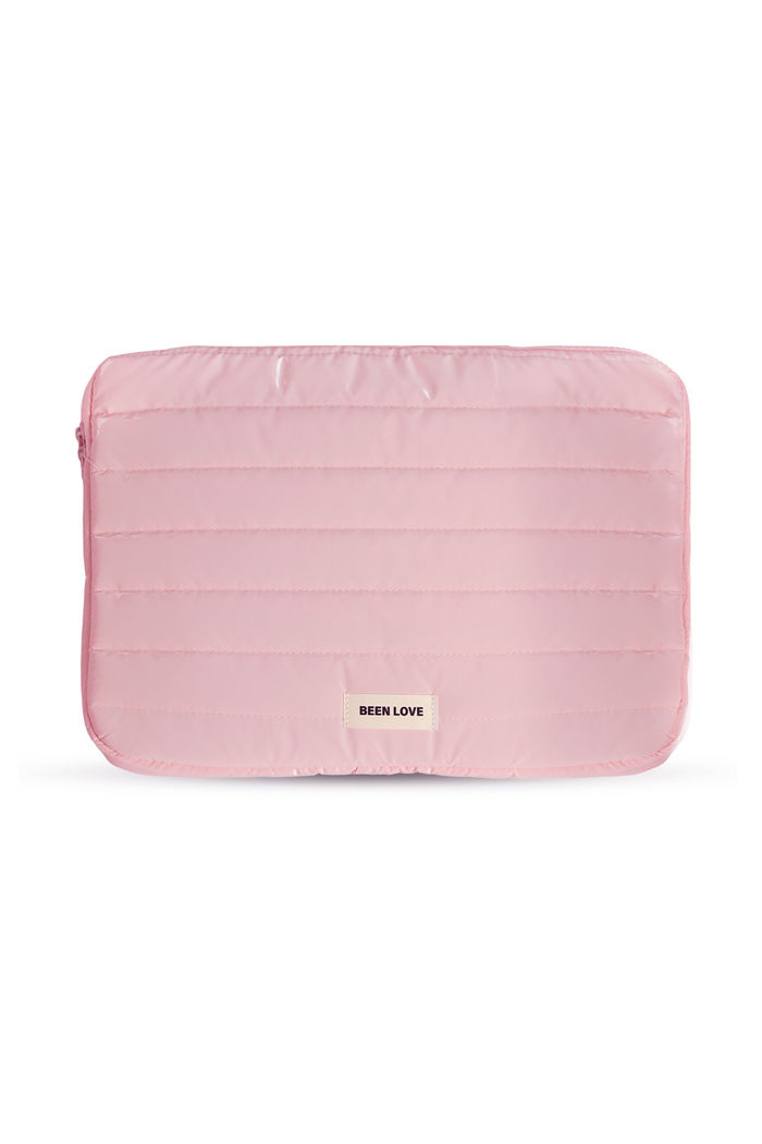 Porta Notebook 14 Polegadas Multifuncional Puffer Maloa Rosa