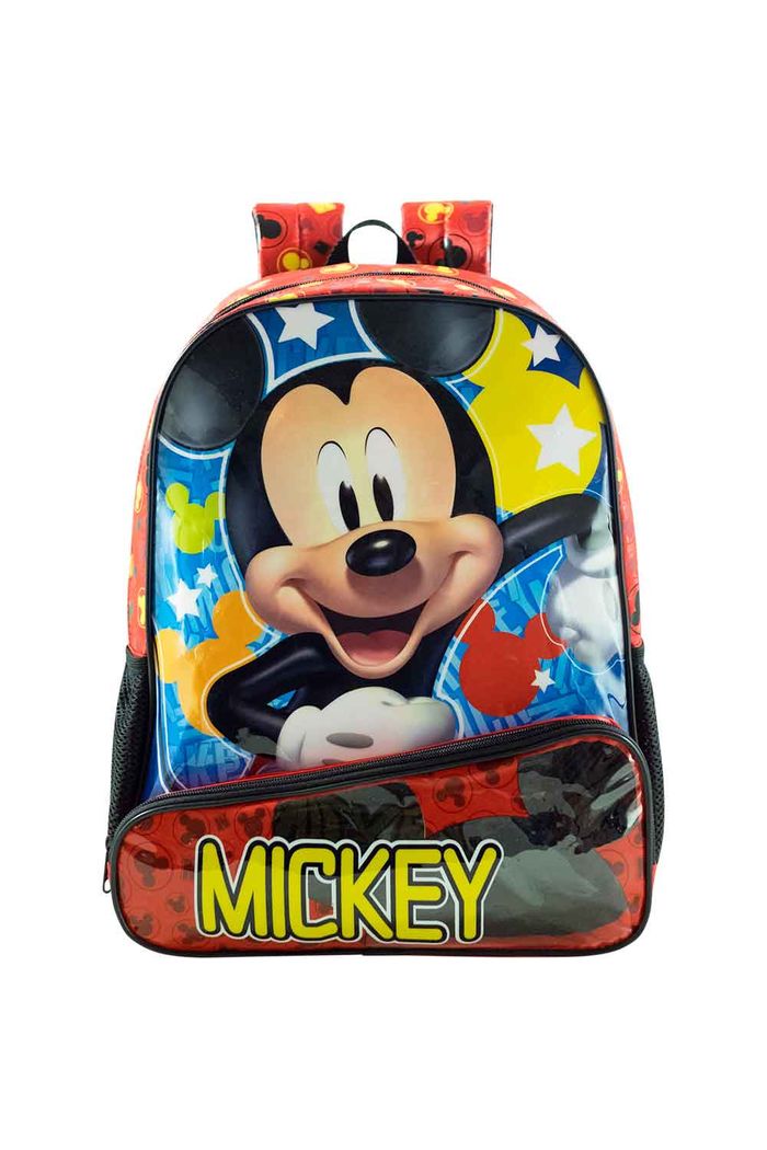 Mochila Escolar Pequena Mickey Hey Mickey