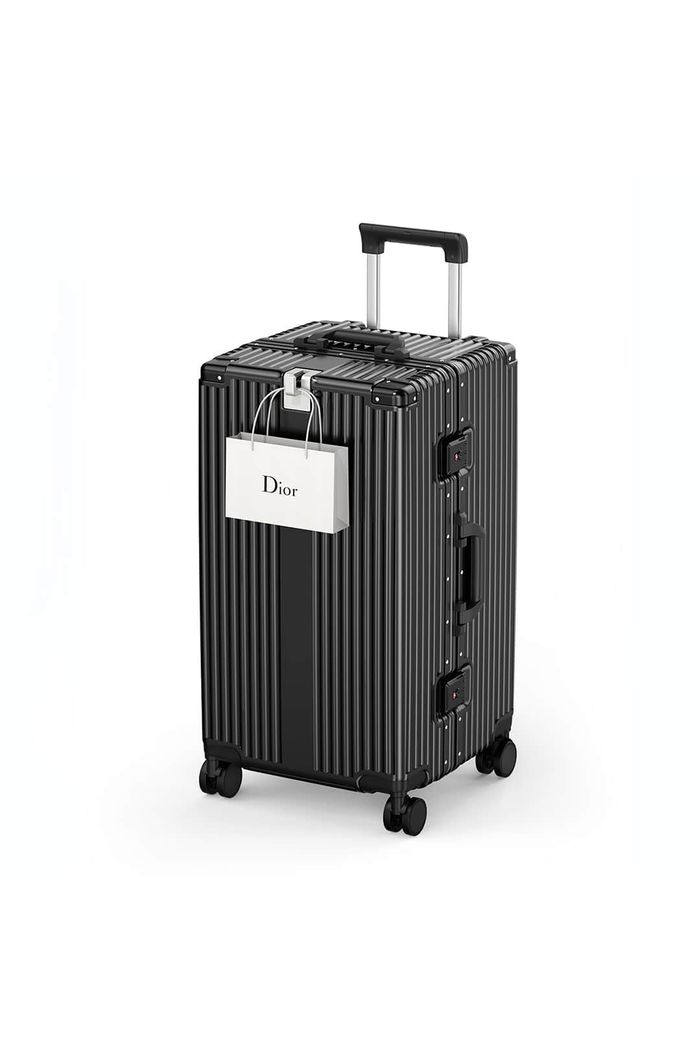 Mala de Viagem BÁU Pequena 10 kg em Policarbonato Holanda Maloa Preto