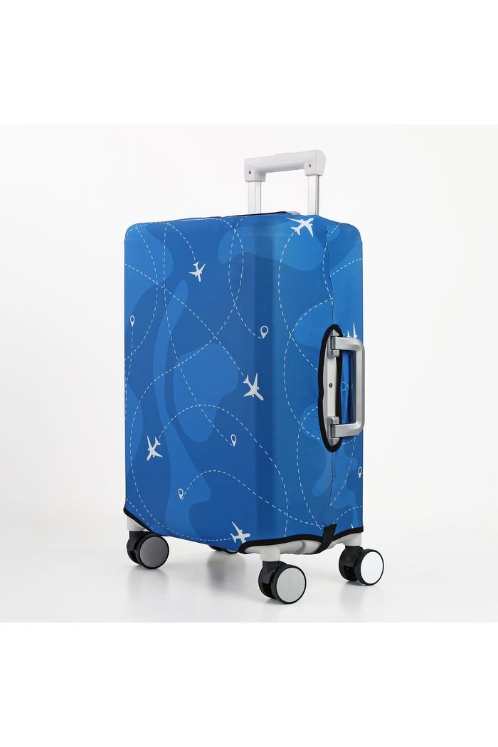 Capa de Mala Maloa Alça Tradicional Aviões Azul