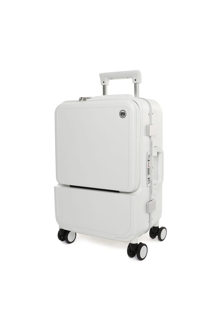 Mala de Viagem Pequena de Bordo 10 kg em Policarbonato Lisboa Maloa Branco