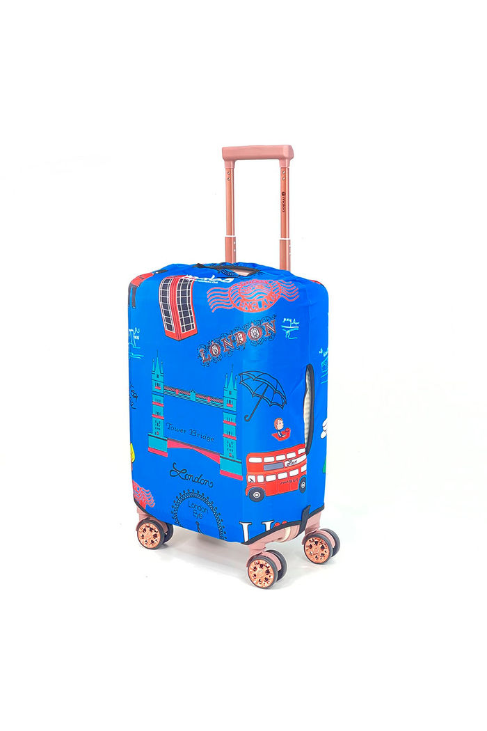 Capa de Mala Maloa Alça Tradicional Tower Bridge Azul