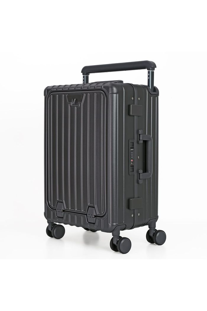 Mala de Viagem Pequena de Bordo 10 kg Policarbonato Islândia Chumbo