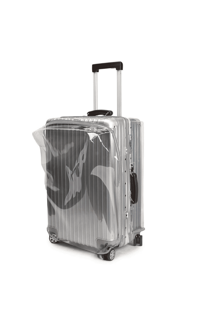 Capa de Mala Maloa Alça Tradicional Transparente Cinza para Toronto e Croácia - M-23kg