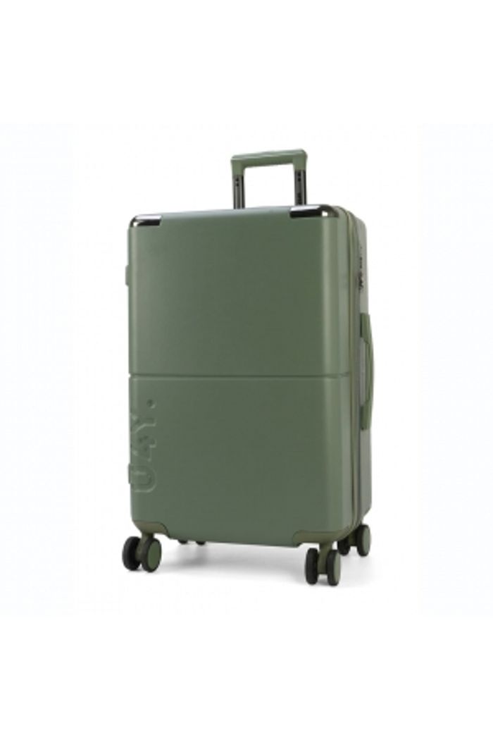 Mala de Viagem Pequena de Bordo 10kg com Expansor Katerini Verde