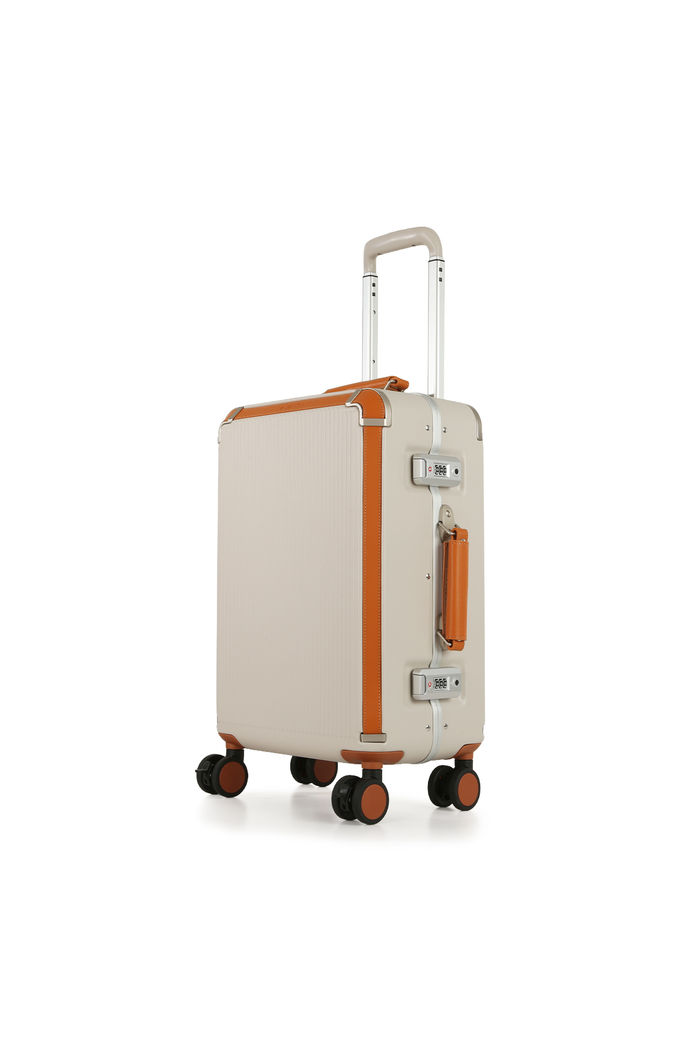 Mala de Viagem Pequena de Bordo 10kg em Policarbonato Vienna Maloa Bege