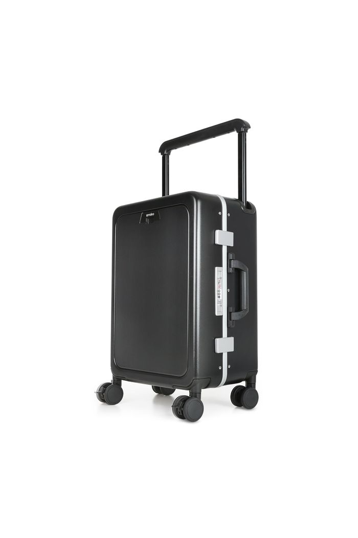 Mala de Viagem Pequena de Bordo 10 kg em Policarbonato Barcelona Maloa Preto