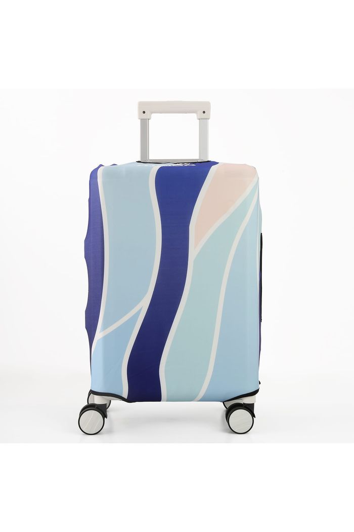 Capa de Mala Maloa Alça Tradicional Traços Azul