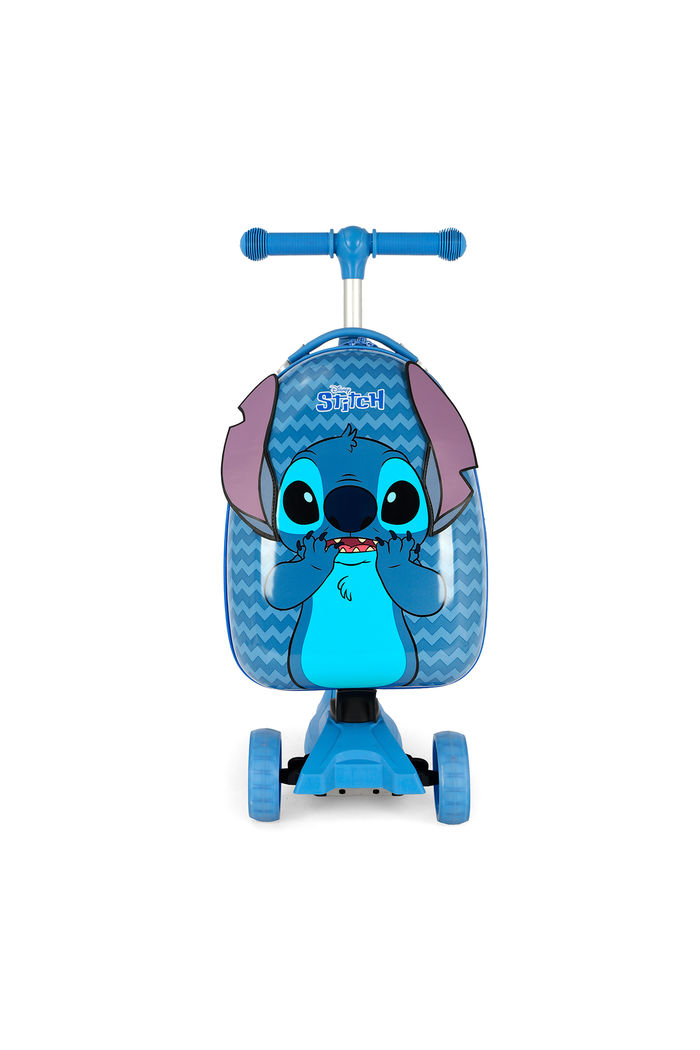 Mala de Viagem Infantil com Patinete em Policarbonato Stitch Surprise
