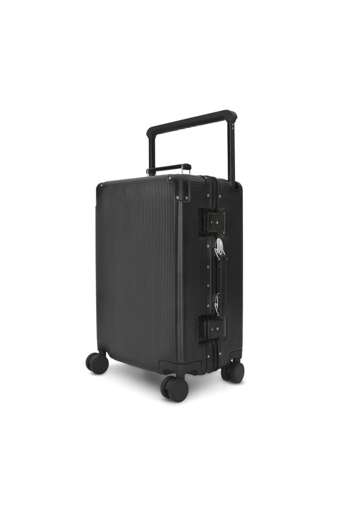 Mala de Viagem Pequena de Bordo 10 kg em Policarbonato Tóquio Maloa Preto