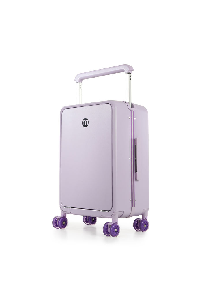 Mala de Viagem Pequena de Bordo 10 kg Policarbonato Chicago Maloa Lilás